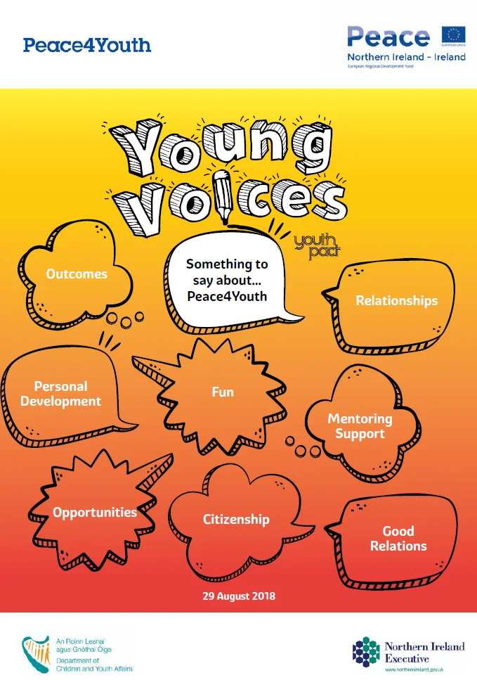 Young Voices - Something to Say About Peace4Youth Cover